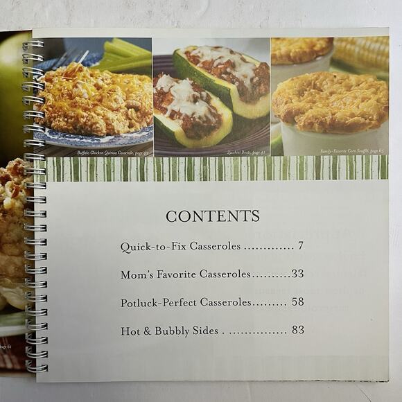 101 Easy Everyday Recipes And 101 Cozy Casseroles by Gooseberry Patch Set Of 2 - Picture 10 of 11